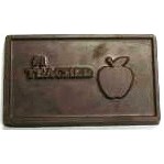 #1 Teacher Chocolate Business Card